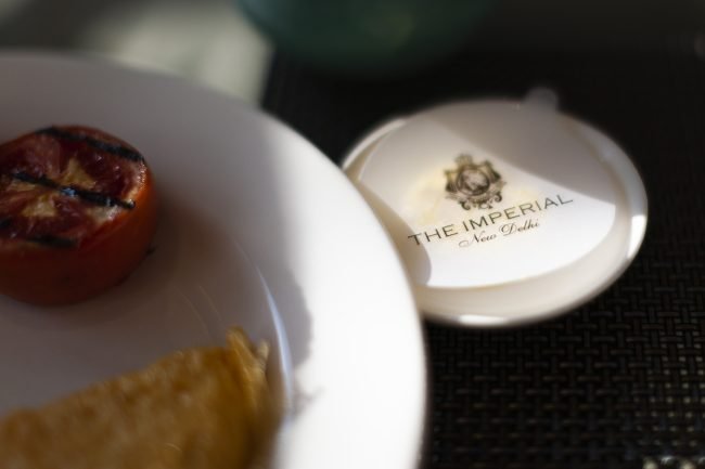 Luxury breakfast at The Imperial New Delhi, India